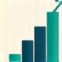 A rising graph icon indicating efficiency gains.